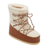 Universal Thread Zenita Cozy Fuzzy Boots 94683344 Brown Multi 9M