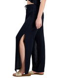 Miken Juniors Side-Slit Cover-up Pants I6596P380 Black XL