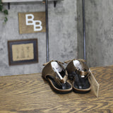 A New Day Womens Camille Satin Slingback Bow Flats 94648297 Brown 9.5M