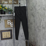 32 Degrees Womens Basic Pull-On Full-Length High Rise Leggings Black XS