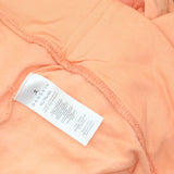 Danskin Womens Modal Blend Fleece Hooded Sweatshirt 1467454 Peach Orange XL