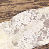 Kiyonna Bridal Lined Lace 3/4 Sleeve Bridal Wedding Dress #2610 Ivory / White 2