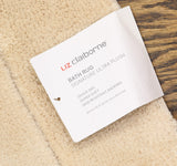 Liz Claiborne Signature Ultra Plush Bath Rug Mat Dune Brown 24x40