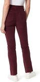 Gloria Vanderbilt Amanda Corduroy Slim High Rise Pant Huckleberry Purple 8