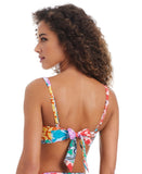 Bar III Womens Beachside Boheme O-Ring Bikini Top Swim MBBB25152 Multicolor M