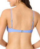 Salt + Cove Juniors Smocked Underwire Bikini Top SC251003CT Cornflower Blue S