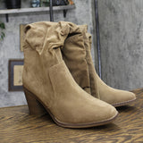 Universal Thread Womens Harlan Dress Boots 88098585 Taupe Brown 11M