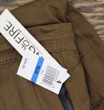 Ring Of Fire Slim-Fit Jogger Pants with Zip Pockets Major Brown XL