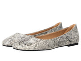 Journee Collection Kavn Comfort Sole Ballet Flats KAVN Snake Brown 10M