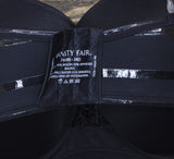 Vanity Fair Beauty Back Smoothing Underwire Strapless Bra Midnight Black 38D