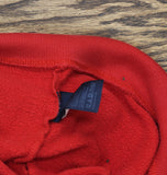 Tommy Hilfiger Boys Full Zip Fleece Sweatshirt Logo Red XL (20)