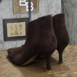 Journee Collection Womens Elitta Booties Shoes 166220381eb6c9 Brown 7M