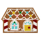 Avanti Linens Non-Skid Holiday Christmas Bath Bathroom Rug Brown Multi 20 x 32