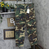 Urban Renewal Womens Cargo Military Straight Leg Pants Camo Green M