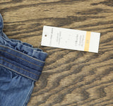 Calvin Klein Girls Denim Skirtall Dress CKSII56R-999 Blue 6X