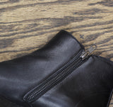 David Tate Womens Leather Cubana Bootie CUBANA-001 Black 9N