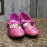 Disney Girls Kids Block Heel Ballet Shoes 166cd47fdbec50 Pink 10T