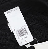 Dotti Womens Crochet Side-Tie Cover-up Maxi Skirt 85273 Black S
