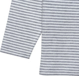 Gerber Baby Boys Striped Sweater with Pocket Gray Heather 24M