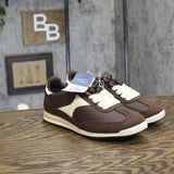 Universal Thread Skyler Jogger Sneakers Low Top Double Lace Brown Multi 6.5M