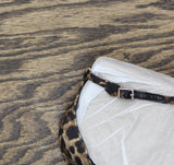 INC International Concepts Dress Sandals Stiletto Heels Leopard Brown 7M