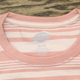 Dickies Womens Remanfactured Baggy Utility T-Shirt Tee Pocket Pink Multi 4 XL