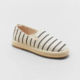 Universal Thread Women's Skipper Striped Espadrille Flats 89273606