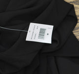 Blondie Nites Juniors Bow-Trim One-Shoulder Embellished Gown Dress Black 9