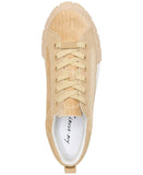 Circus By Sam Edelman Womens Skyla Lace-Up Sneakers Shoes H8557F4 Tan Brown 7.5M