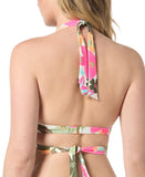 Coco Reef Wrap Halter Bikini Swim Top U5E052 Multi 34D