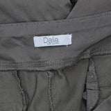 Dalia Womens Elastic Waist Pull On Pants 166706ce9499dd Green See Measurements
