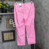 Charter Club Tummy-Control Cuffed Ankle Pants 100136816MS Peony Pink 10
