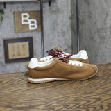 Universal Thread Womens JoJo Sneakers Low Top Double Lace 94462313 Brown 7M
