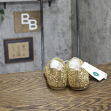 A New Day Womens Sammie Shoes Sequin Ballet Flats 94685489 Gold Yellow 9M