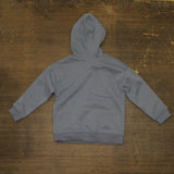 Calvin Klein Jeans Boys Toddler Pullover Hoodie Hooded Sweatshirt Blue Gray 4T