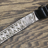 Guess Womens Vintage Studded Ornated Heavyweight Belt Black Multi L
