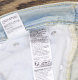 Levi's Womens High-Rise Cinch Baggy Jeans Zip Fly 94417177 On Blast Blue 26X31