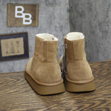 Universal Thread Womens May Microsuede Boots Booties 94642647 Tan Brown 7M