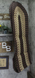 Better Trends Reversible Indoor Area Utility Rug Chocolate Brown 2 ft x 9 ft