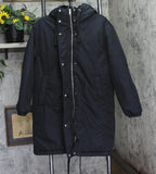 Universal Thread Womens Parka Long Insulated Coat Jacket 94693439 Black S