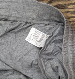 State of Day Womens Knit Jogger Pajama Pants Pewter Heather Gray XL