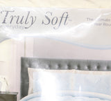 Truly Soft Pleated Duvet Set 3-Piece 72236640034 Ivory  Off White Full/Queen