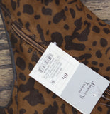 A New Day Justice Leopard Print Mid-Calf Heeled Boots 94568749 Light Brown 8.5M