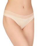 Calvin Klein Womens Ultra Soft Modal Thong QD3670 Beige Brown XL
