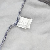 IZOD Mens Colorblock 1/4 Zip Pullover Fleece Sweatshirt Blue / Gray / Orange XL
