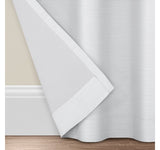 Eclipse Andes Grommet Blackout Single Curtain Panel White 50x84