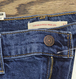 Levi's Womens 728 High Rise Zip Fly Wide Leg Jeans 94417114 Blue 32X32