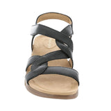 Easy Spirit Womens Minny Flat Strap Sandal SEMINNY Black 8W