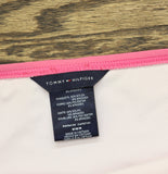 Tommy Hilfiger Womens Classic Full Coverage Bikini Bottom Dahlia Pink M