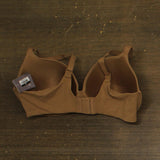 Auden Womens Luxe Stretch Comfort Wire Demi Bra 94266695 Caramel Brown 38DD